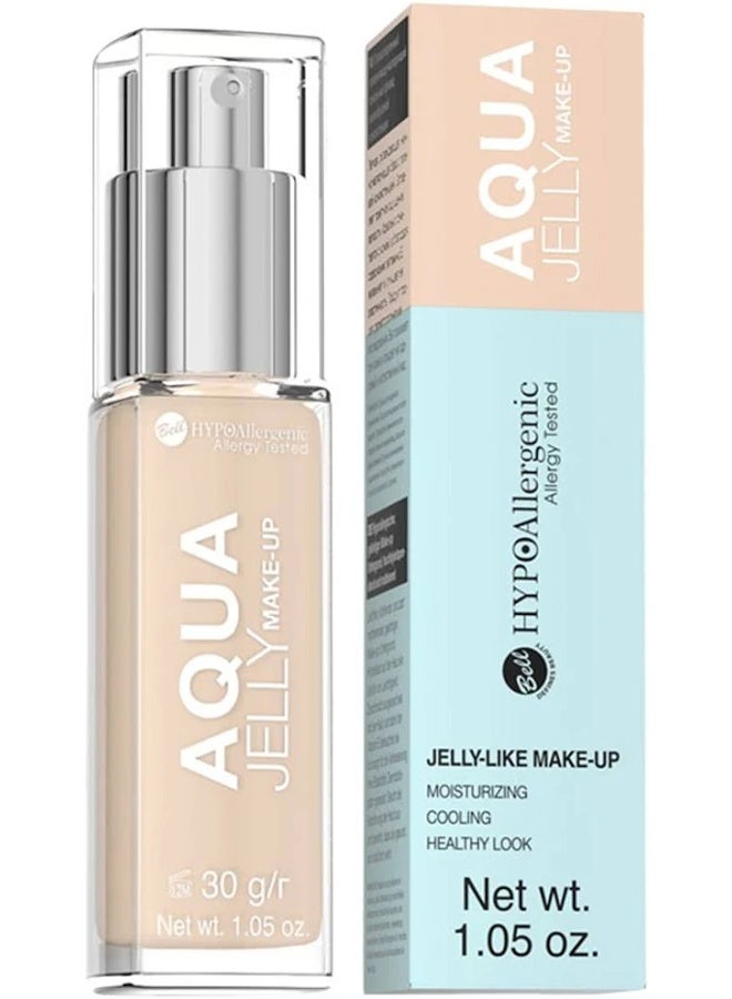 Bell HYPOAllergenic Aqua Jelly Makeup 01 Light Porcelain 30g - Image 1